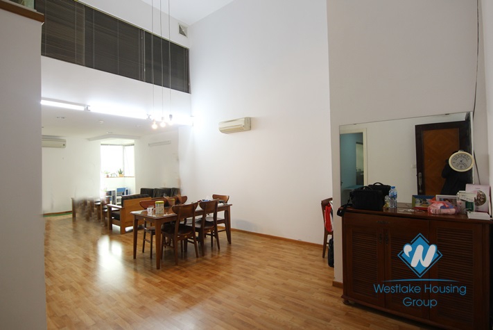 Duplex four bedrooms apartment for rent in Ciputra compound, Tay Ho, Ha Noi